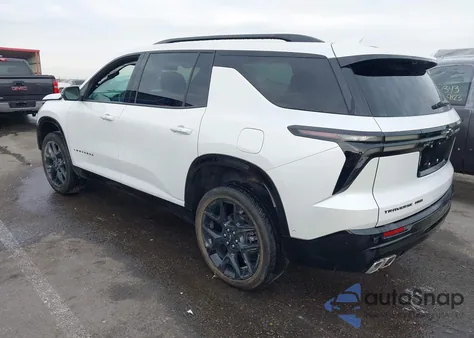 2024 Chevrolet Traverse Awd Rs из США, поврежденный, VIN 1GNEVLKS0RJ146775